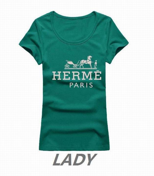 Hermes short round collar T woman S-XL-036